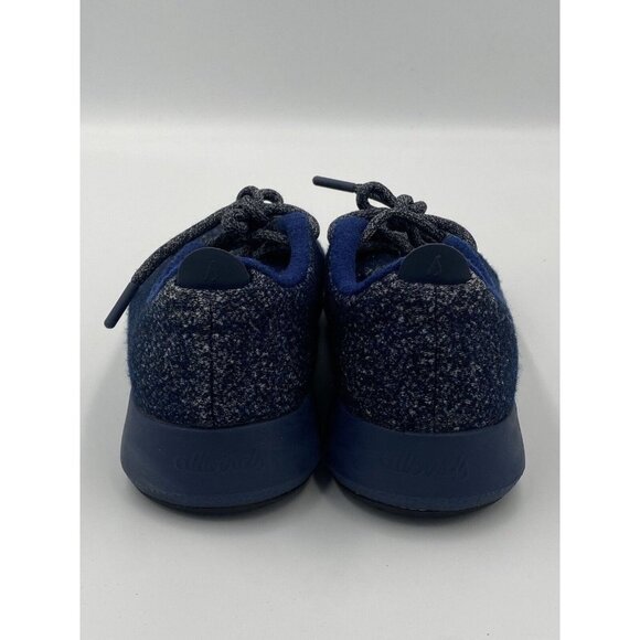 Allbirds Women’s Wool Runners Sneakers All Blue 7 0521 NV1 - Picture 4 of 7
